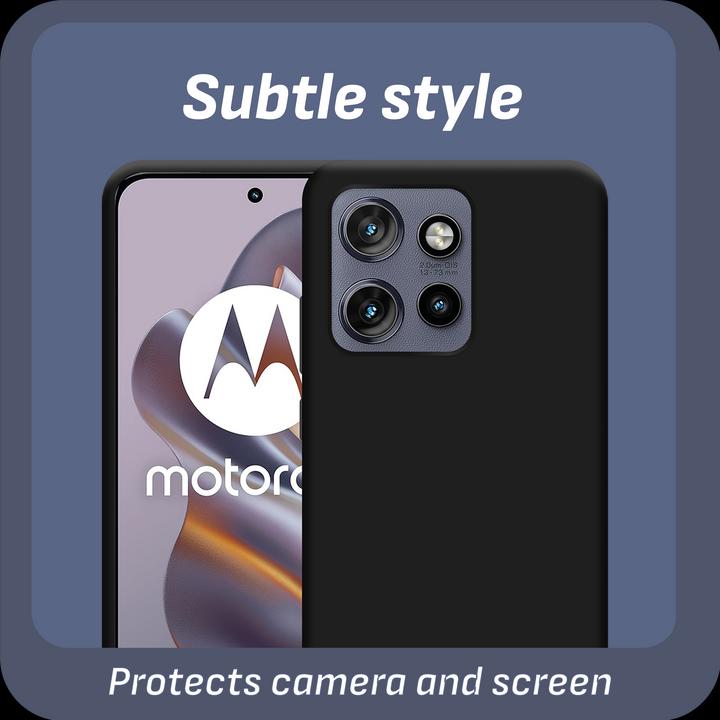 Actual product image Cazy Soft TPU protective cover (Motorola Edge 50 Neo)