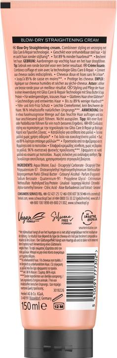 Produktbild Schwarzkopf Stylingcreme Sleeky Smooth 150 ml (Haarcreme, 150 ml)