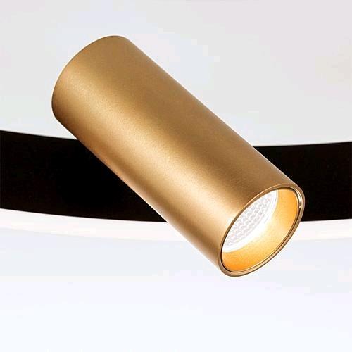Actual product image Orion LED ceiling light 3000K 50W DL 7686 black gold (3000 lm)