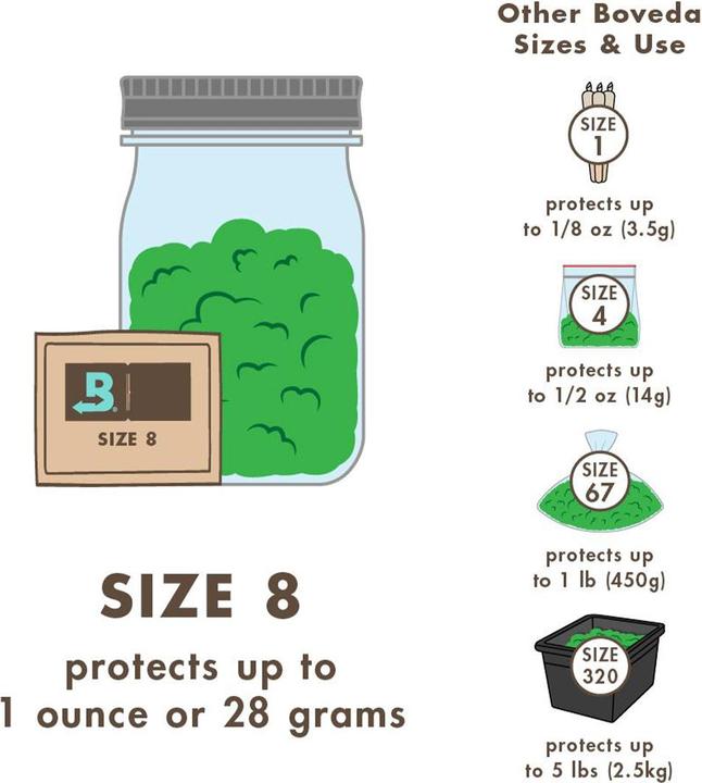 Image du produit Boveda Humidipak 8g - 62%