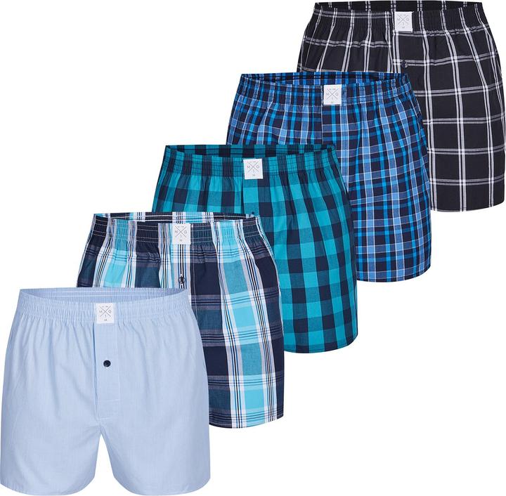 Immagine prodotto Mg-1 Boxer in tessuto Casual Loose Fit (XL, Confezione da 5 pezzi)