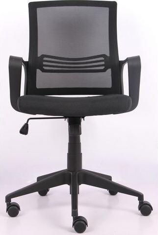 Niceday Chaise de bureau Espoo résille, tissu noir
