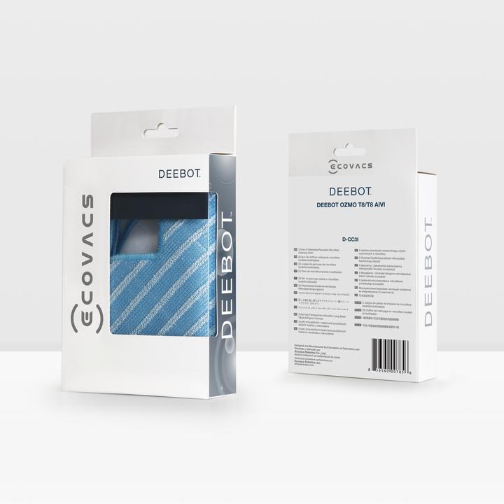 Image du produit Ecovacs Chiffons de nettoyage