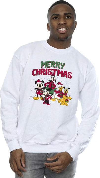 Immagine prodotto Disney Mickey Mouse Merry Christmas Characters Felpa Uomo (S)