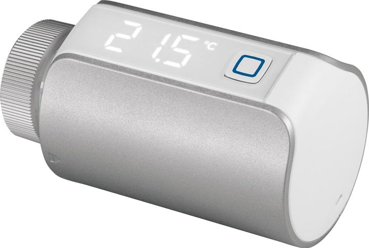 Actual product image EQ-3 Smart Home Radiator Thermostat - Evo, Silver, Digital Thermostat Heating, Control