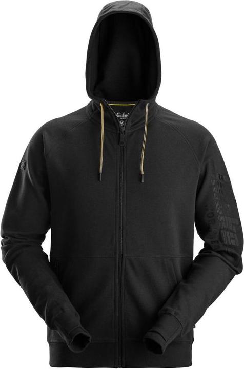 Snickers Workwear 28952800006 Logo Full-Zip Hoodie Hellgrau L