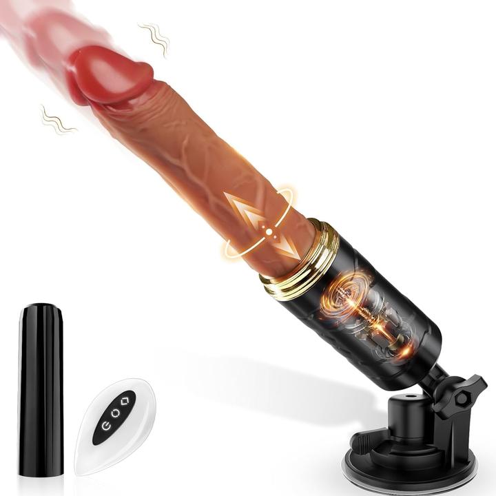 Produktbild Cacuola Realistische Dildo Vibrator mit Stossfunktion