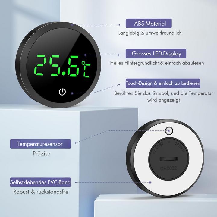 Produktbild Suba Digitales Aquarium Thermometer