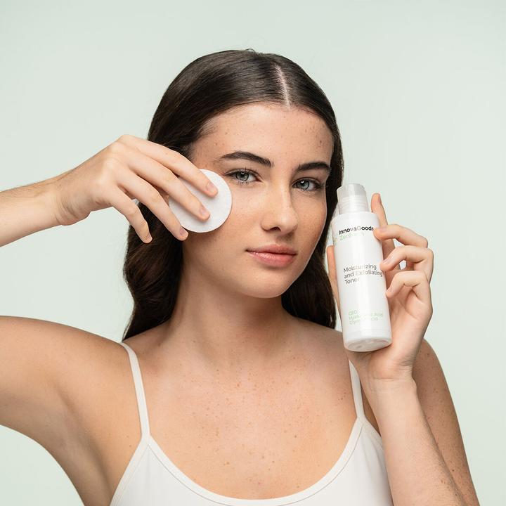 Image du produit InnovaGoods Lotion tonique hydratante et exfoliante CBD Zenfresh 150 ml (Exfoliant nettoyant, 150 ml)