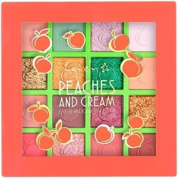 Actual product image Lovely Peaches and Cream Eyeshadow Palette eyeshadow palette 16pcs