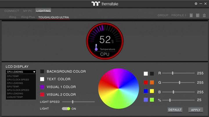 Actual product image Thermaltake Ultra 360 CPU AIO Liquid