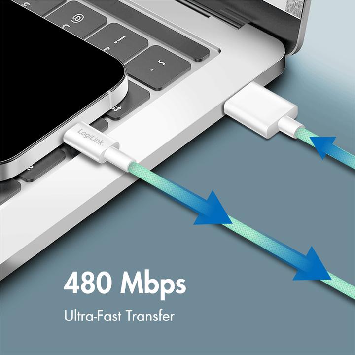 Image du produit LogiLink Prüfen (0.50 m, USB 2.0, 60 W)