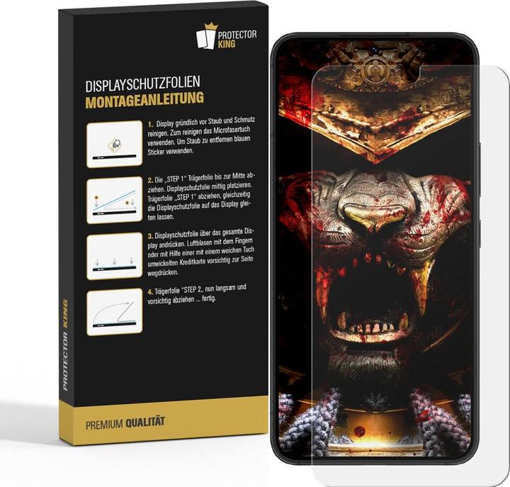 Produktbild Protectorking 3x echtes Tempered 9H Panzerhartglas 3D KLAR (1 Stück, Huawei Y635)