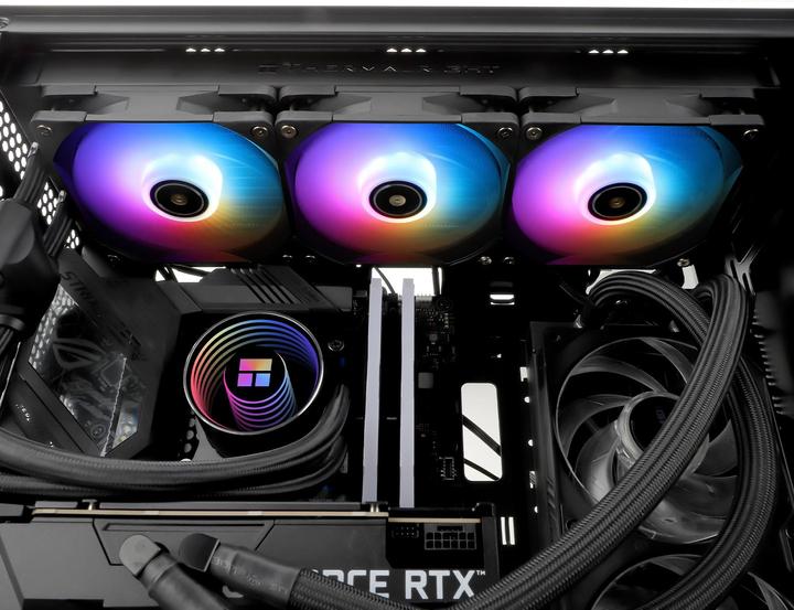 Immagine prodotto Thermalright Frozen Notte 360 ARGB - Nero - Raffreddamento ad acqua della CPU - Max 28 dBA