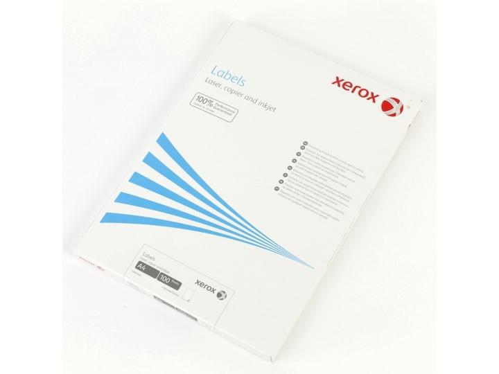 Image du produit Xerox Étiquettes 93 x 99 mm A4 100 feuilles, Blanc, A4, 99 mm, 93 mm, 600 pièces, 100 feuilles