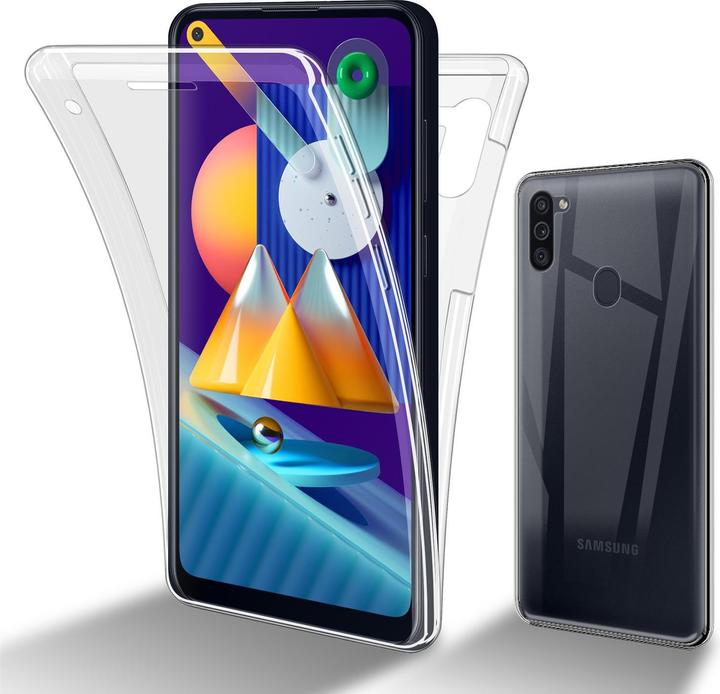 Produktbild Cadorabo TPU 360 Grad Case Cover (Samsung Galaxy M11, Samsung Galaxy A11)