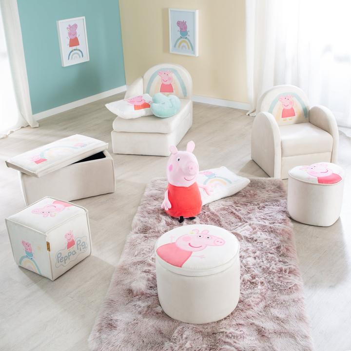 Produktbild Roba Kinderhocker in Würfelform Peppa Pig (Kindersitzgruppe)