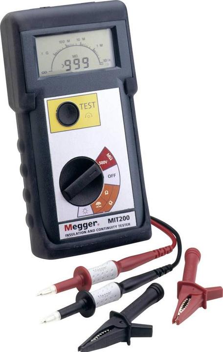 Actual product image Megger MIT200-EN Isolationsmessgerät 1000 MΩ