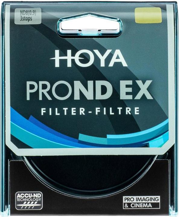 Actual product image Hoya PRO ND EX 8 Filter (49 mm, Neutral density filter, 49 mm)