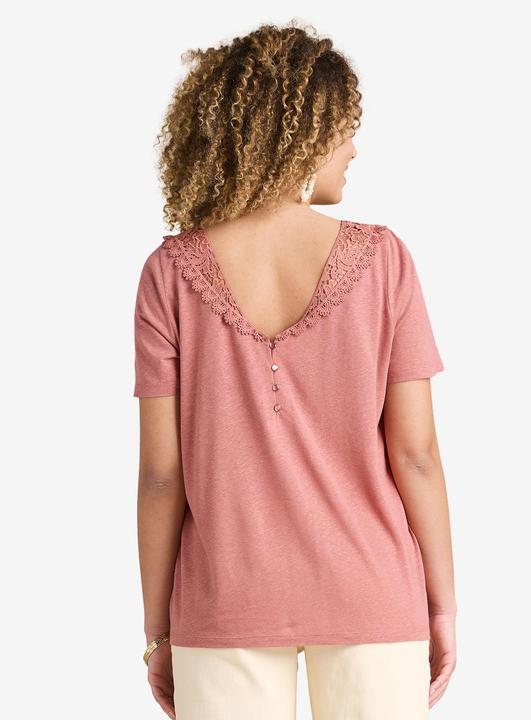 Image du produit Envie de Fraise Wendbares Umstandsshirt mit Makramee-Spitze (W32/L34)