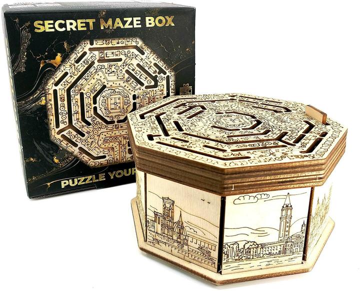 Escape Welt Secret Box ""Maze"" - Rätselbox (Deutsch)