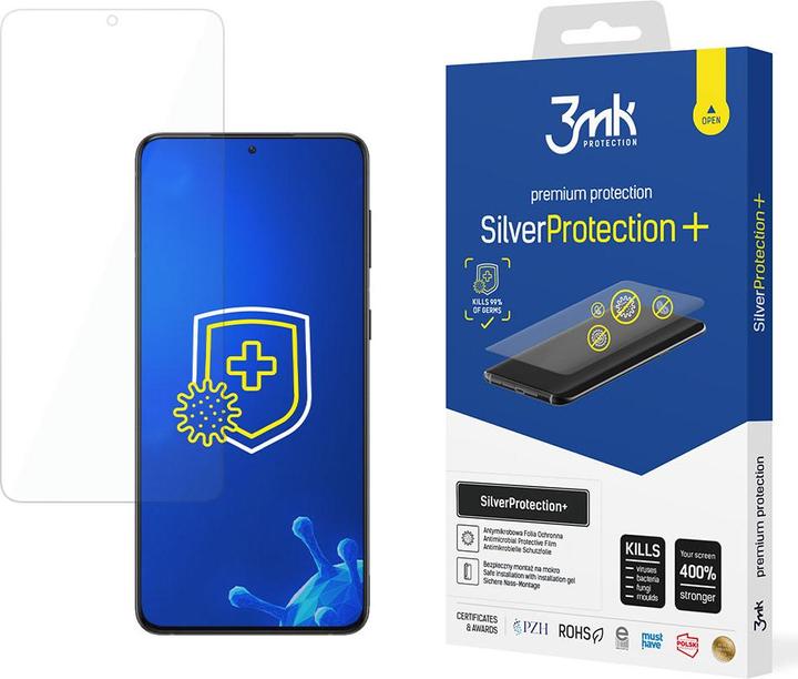 Image du produit 3MK Film de protection d'écran SilverProtection+, film de protection d'écran (1 pièce(s), Samsung Galaxy S21 Ultra)