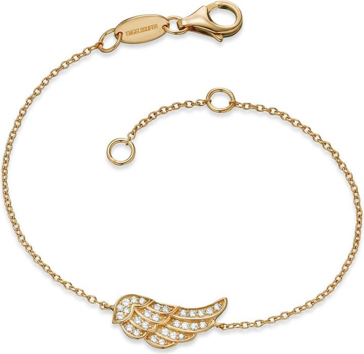 Engelsrufer Armband Flügel (17.50 cm, Silber)