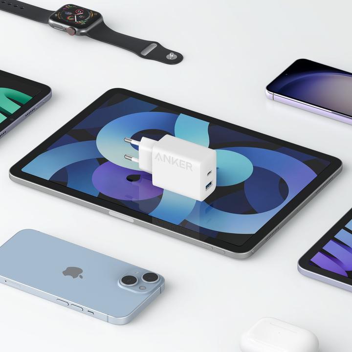 Image du produit Anker Chargeur (20W, 2 ports) avec câble USB-C (20 W)