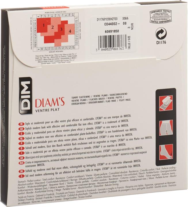 Immagine prodotto DIM Diam's Ventre Plat (25 DEN, 42 - 44)