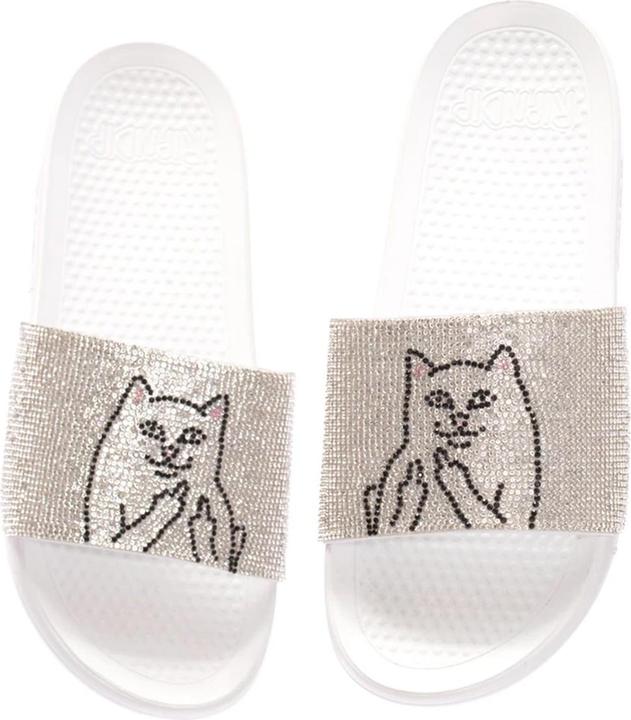 Immagine prodotto RipnDip Lord Nermal Slides Rhinestone White (43)
