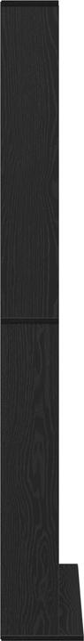 Immagine prodotto VidaXL Scaffale per CD in rovere nero 101x23x177,5 cm Materiale in legno
