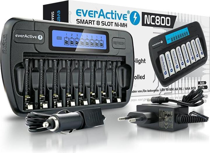 Actual product image Everactive NC-800 (1 pcs., AA, AAA, 2000 mAh, Rechargeable battery)