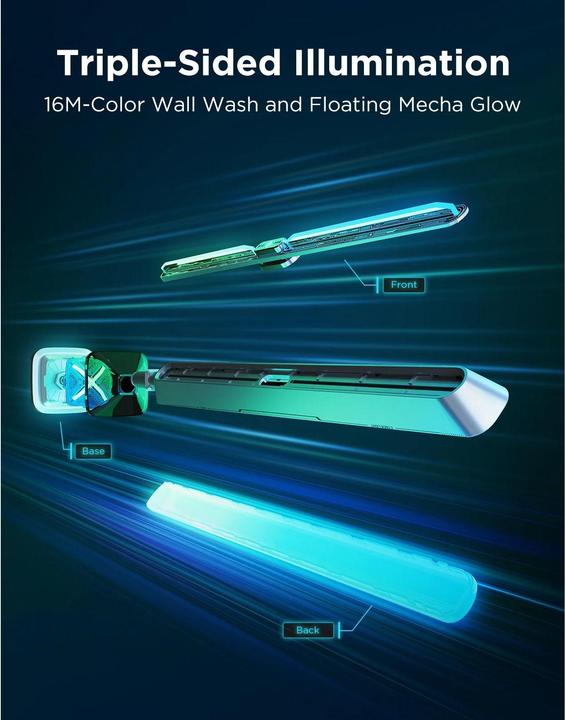 Actual product image Govee Smart Gaming Light Bars Pro (RGBIC, 44 cm, Indoor)