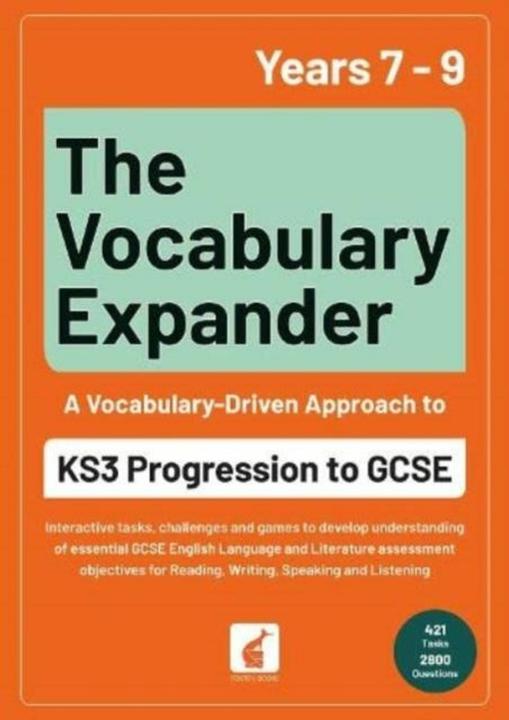 Produktbild The Vocabulary Expander: KS3 Progression to GCSE for Years 7 to 9 with 421 tasks & 2800 practice que (Englisch, Foxton Books, Jan Webley, 2022)