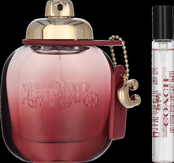 Actual product image Coach Wild Rose Gift Set Eau De Parfum 50ml Travel Spray 7.5ml (Eau de parfum, 57.50 ml)