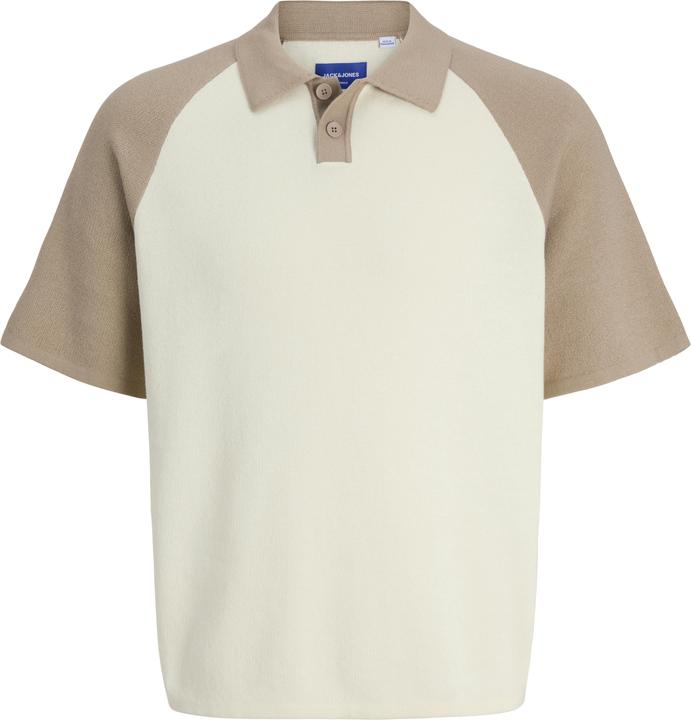 Jack & Jones Jorsummer Raglan Knit Polo Styd Ss25 (XXL)
