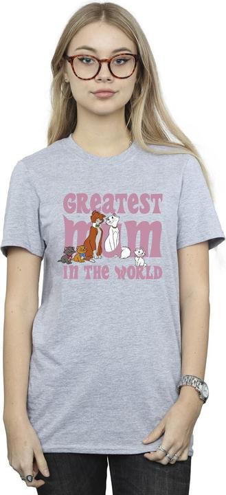 Produktbild Disney The Aristocats Greatest Mum Baumwolle Boyfriend TShirt (L)
