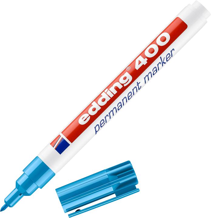 Actual product image Edding 400 (Light blue, 1 mm, 1 x)