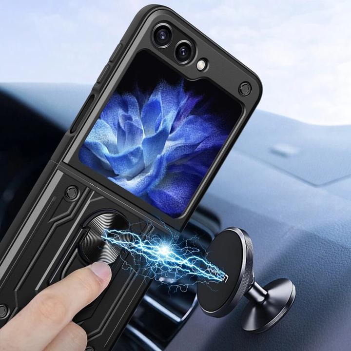 Produktbild Cover-Discount Galaxy Z Flip6 - Armor Case mit Kickstand (Samsung Galaxy Z Flip6)
