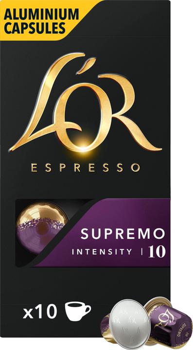 Immagine prodotto L’OR Espresso Capsule di caffè L'OR SUPREMO non tostate 10 pezzi (10 x Porta.)