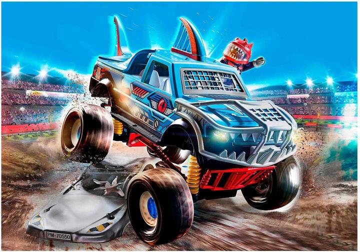 Produktbild Playmobil Stuntshow Monster Truck Shark (70550, Playmobil Stuntshow)
