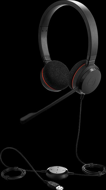 Image du produit GN Netcom JABRA Evolve 20 Edition spéciale Stereo UC (Filaire, USB-A)