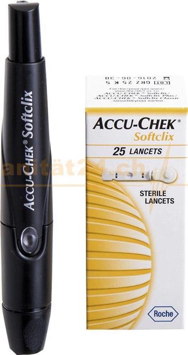 Image du produit Roche Lancettes Softclix II (200 pièces) (Lancette)