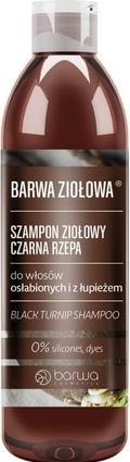 Actual product image Barwa Colour - Herbal Herbal Shampoo For Weakened Hair And Dandruffack Turnip 250Ml (250 ml, Liquid shampoo)