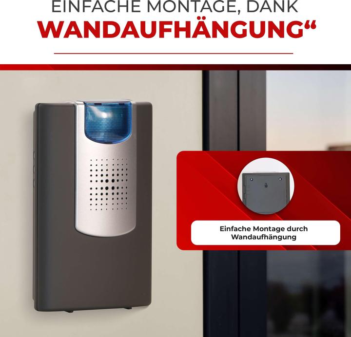 Actual product image Heidemann Wireless chime set HX Action (wireless bell extension) (Wireless)