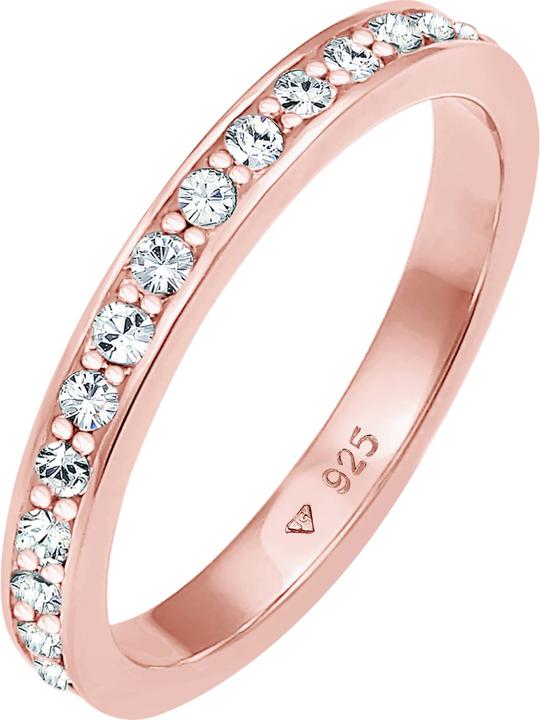 Immagine prodotto Elli Anello a fascia, anello di cristallo (54, 925 Argento)