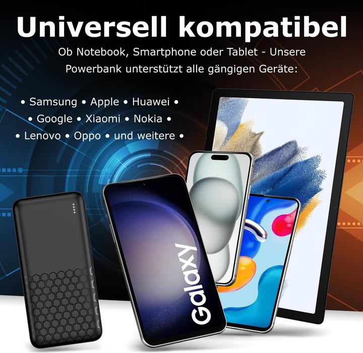 Image du produit Pedea Banque d'énergie série Trend (20000 mAh, 20 W, 74000 Wh)