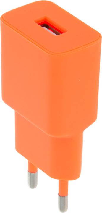 Setty chargeur 1x USB 2,4A LSIM-A-1210 orange