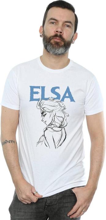 Produktbild Disney Frozen Elsa Profile Sketch TShirt (S)