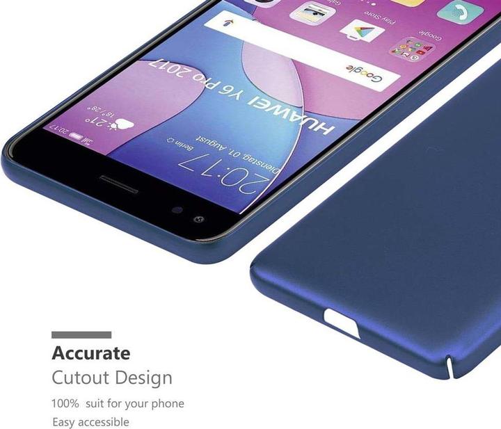 Productafbeelding Cadorabo Harde kaft Matte metalen omslag (Huawei Y6 Pro (2017))